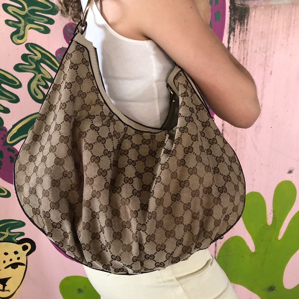 Vintage Gucci Hobo Shoulder Bag - Picture 2 of 11